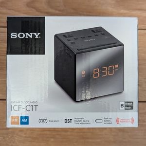 BNIB Sony dual alarm clock